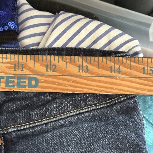 American Eagle Original Straight Flex Blue Jeans 28 32 - Picture 7 of 10